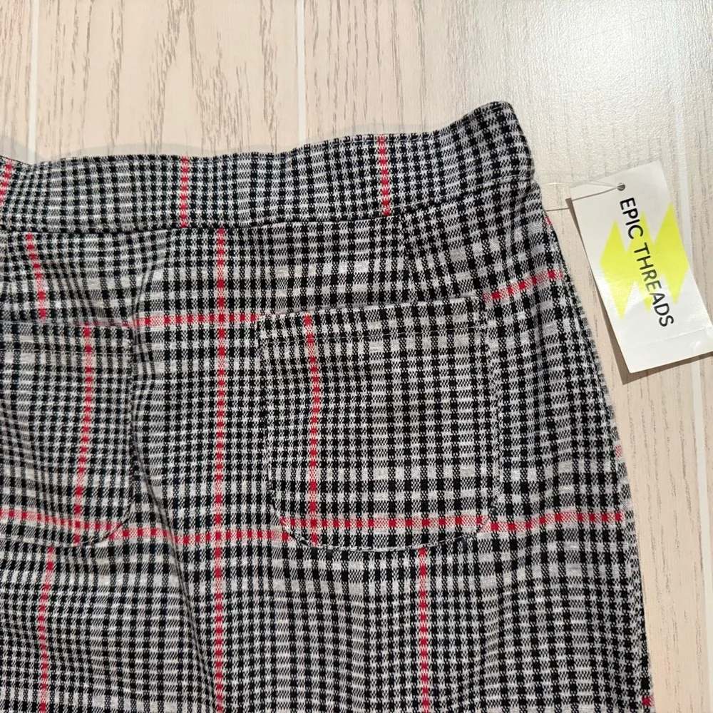 Epic Threads Preppy‎ Plaid Blazer Skirt Set Girls Size Small 7-8 NEW